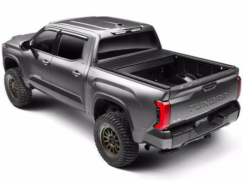 Retrax EQ0732 Tonneau Cover Retrax EQ Power Retractable Matte Black Aluminum Rem