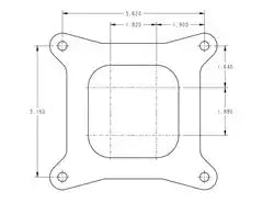 HOLLEY 0-9776 0-9776 450CFM ZINC ALLOY