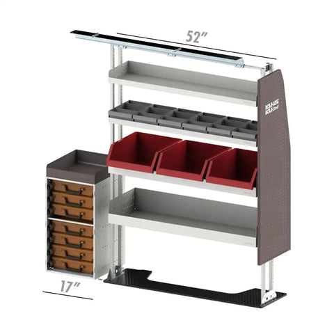 ROLACASE RSFMHRGE-RPH159 VAN SHELVING GENERAL BIN PACKAGE