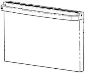 DOMETIC 50183 AIT RANGE DOOR 51958
