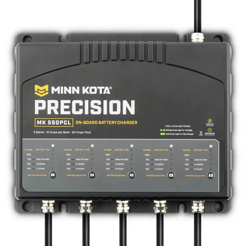 MINN KOTA 1835500 BATTCHGR MK 550PCL 12V 10 AMP/5 BNK