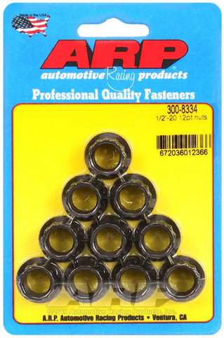 NUTS 1/2-20 12PT PK/10