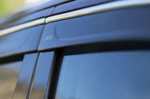 Auto Ventshade (AVS) 794053 - Ventvisor Deflector Smoke w/Chrome Trim Low Profile 4 pc.