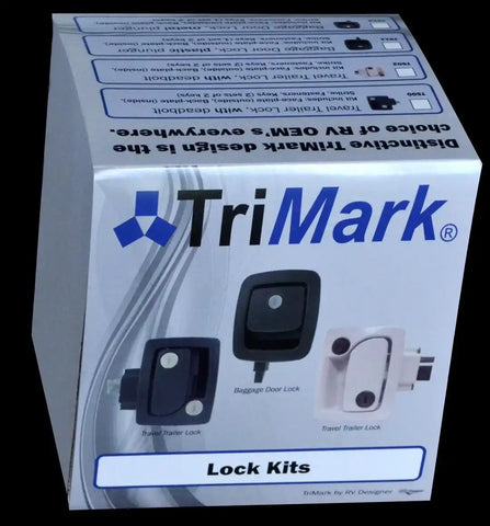 TRAVEL TRAILER LOCK-BLACK