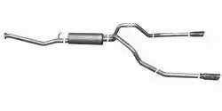 Gibson Performance Exhaust 5543 Cat-Back Dual Split System Aluminized