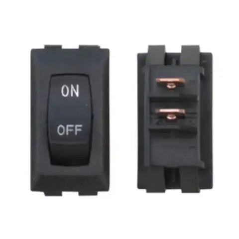 12V LABELED ON/OFF BLK/SI