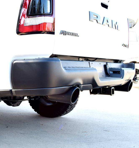 Gibson Performance Exhaust 500682-B Black Ceramic Rolled Edge Angle Tip