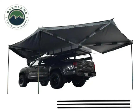OVS 18179909 NOMADIC AWNING 270 - DARK GRAY COVER PASSENGER SIDE
