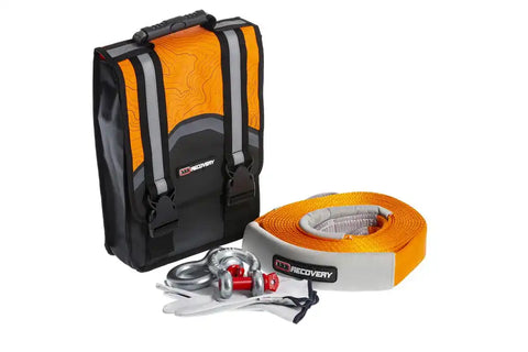 ARB RK12A Vehicle Recovery Kit With Small Bag/ 17,500 Pound Capacity Snatch Strap/ L