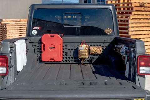 Body Armor JT-7126 Bed Cargo Rack Front Bed Mount Bolt On Black Steel Without To