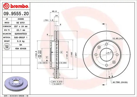 DISC BRAKE ROTOR