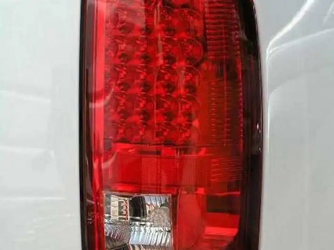 Spyder Automotive 5002570 Tail Light Assembly LED Red/ Clear Lens Chrome Plated Ho
