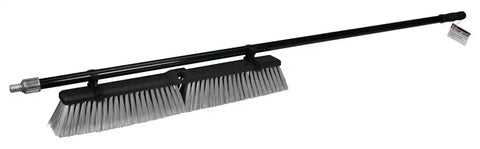 24' SHOP BROOM W/ STEEL HANDLE