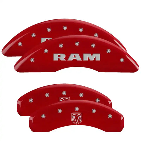 SET OF 4 CALIPER COVERS  ENGRAVED F
