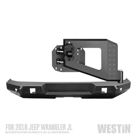 Westin 59-82035B - Tire Carrier Textured Black