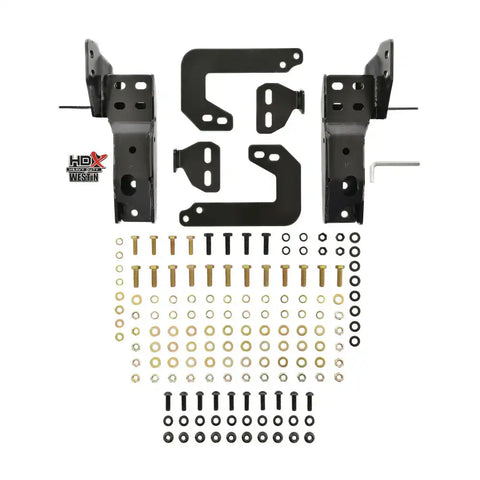 Westin 57-94015A - HDX Winch Mount Grille Guard Kit Component Black For PN[57-94015]