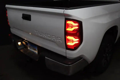 AlphaRex 672030 - LED Taillights Alpha-Black 2014-2021 Toyota Tundra
