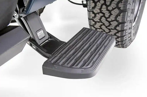 Amp Research 75421-01A Truck Step BedStep 2  Side Mounted Single Flat Step 300