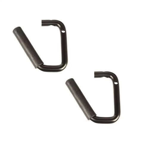 RUGGED RIDGE 13505.41 STEEL GRAB HANDLE FRONT KIT BLK