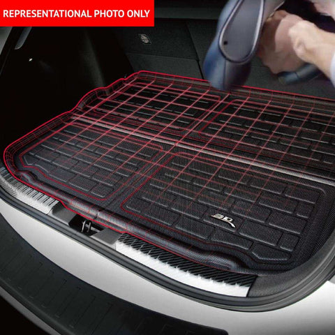 3D MATS/U-AC M1PO0261309 AUDI E-TRON GT 2020-2023 KAGU BLACK