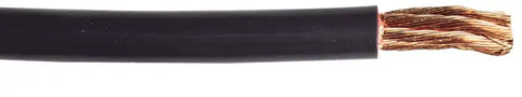 4 GA X 100' WIRE BLACK