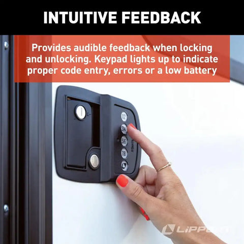 RV BLUETOOTH DOOR LOCK V1 LEFT HAND