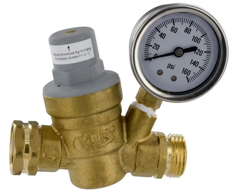 WTR. REG. ADJ. L.F. BRASS
