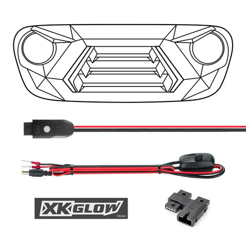 LED GRILL KIT WRANGLER