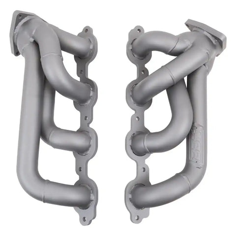 BBK Performance Parts 4047 2014-2018 Chevy GM Truck 5.3L 6.2L 1-3/4 Shorty Headers (TITANIUM CERAMIC)
