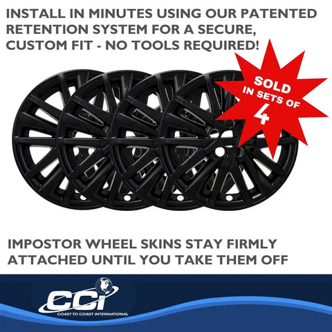 Coast To IMP480BLK Wheel Skin