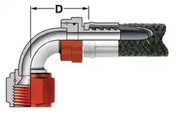 #8 AQP HOSE S/S COVER