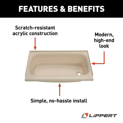 PARCHMNT-RIGHT HAND DRAIN