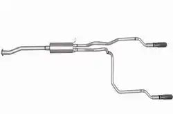 Gibson Performance Exhaust 5533 Cat-Back Dual Split System Aluminized