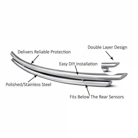 Black Horse Off Road CRDL-TOT401S Stainless Steel Double Layer