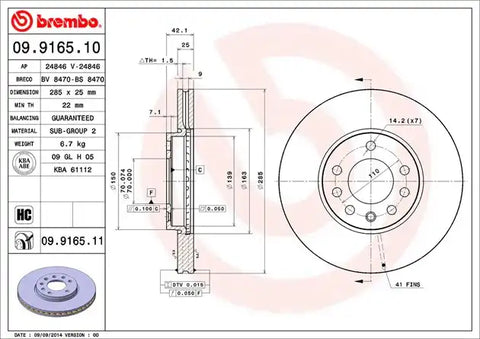 DISC BRAKE ROTOR