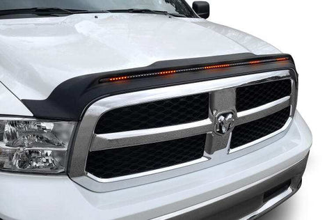 Auto Ventshade (AVS) 953004 - Aeroskin LightShield Pro Hood Protector Black