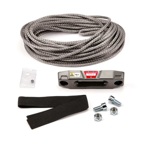 Warn 100969 Synthetic Rope Upgrade Kit For VRX 2500/ 3500/ AXON 3500 Winches