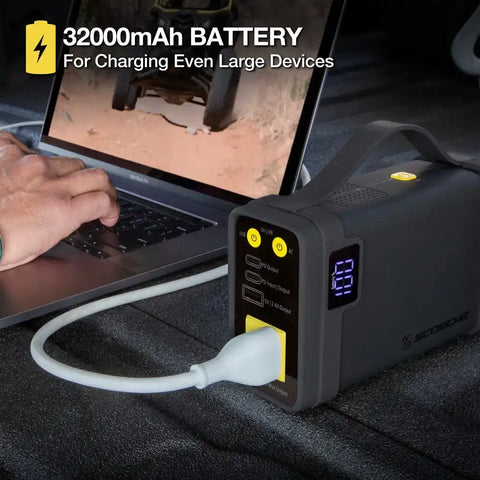 SCOSHE IND. PBPI 32KMAH POWERCUBE WITH POWER INVERTE