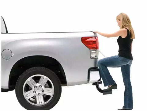 AMP Research 75316-01A - BedStep‚® Rear Bumper Access Black