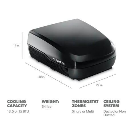 Dometic FRESHJETX 13.5KMECH VAL  BLK