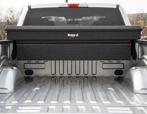 Buyers Products 1739415 Tool Box Crossover Single Lid Powder Coated Diamond Tread