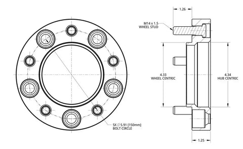 WHEEL SPACE FOR THUNDAR