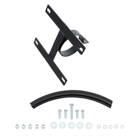 Smittybilt 4430 - License Plate Bracket For 3 Tubular Bumpers
