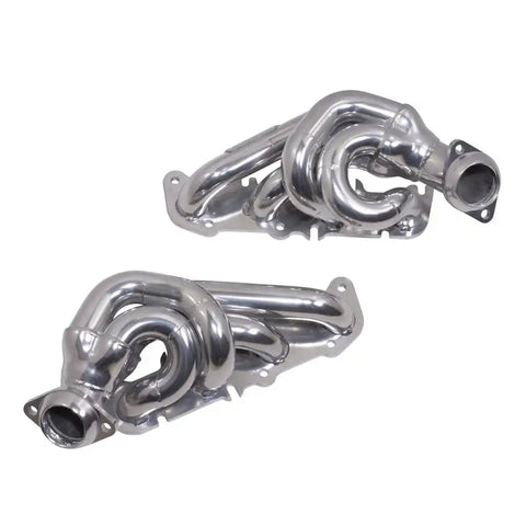 BBK Performance Parts 19430 2011-2014 FORD F150 5.0 TRUCK 1-3/4 SHORTY EXHAUST HEADERS (SILVER CERAMIC)