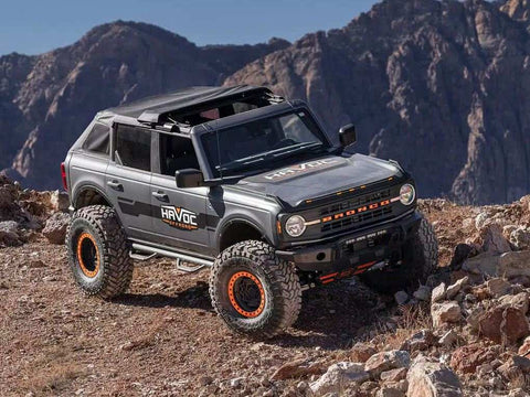 Havoc Offroad HFB-04-001 Fender Flare Delete Textured Black Thermoplastic Set of
