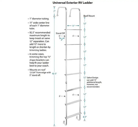 UNIVERSAL LADDER BLACK