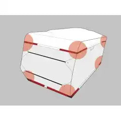 Adco 36826 RV Cover OLEFIN HD For Class A Motorhomes Fits 34 Foot 1 Inch To 37 Fo