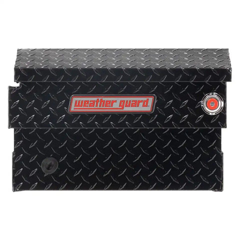 Weather Guard 154-5-03 COM SADDLE - ALUM  GLOSS BLK