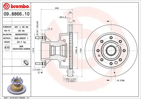 DISC BRAKE ROTOR