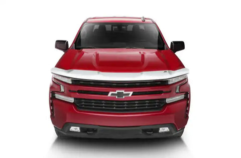 Auto Ventshade (AVS) 680956 - Chrome Hood Shield 2019 New Body 2020 -2024 Chevy Silverado 1500